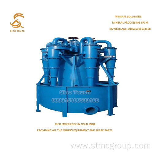 Cyclone Separator for the mineral processing process
